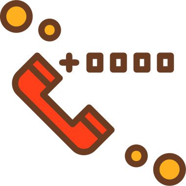 Çikolatalı tatlı ikonu ana hatlarıyla dolu.