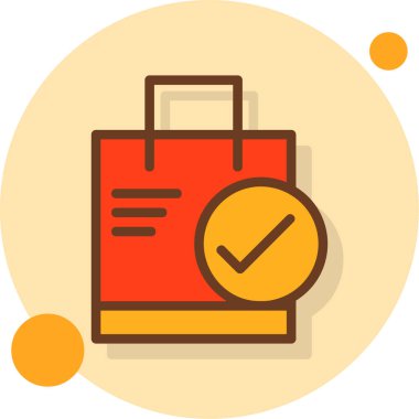 iş yönetimi düz vektör simgesi