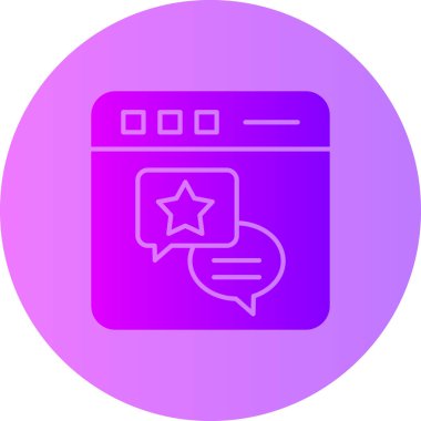 seo modern simgesinin vektör illüstrasyonu