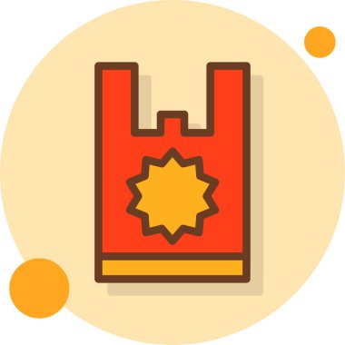 Modern simgenin vektör illüstrasyonu