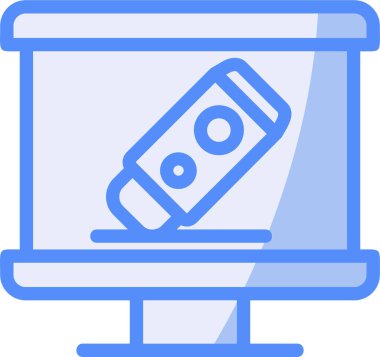 Fotoğraf kategorisinde kamera aygıtı elektronik simgesi