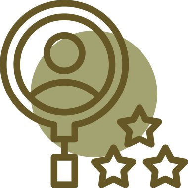 seo modern simgesinin vektör illüstrasyonu