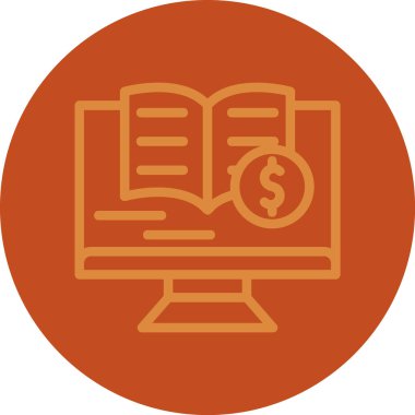 İş simgesinin vektör illüstrasyonu