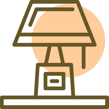 Lamba. Web simgesi basit illüstrasyon