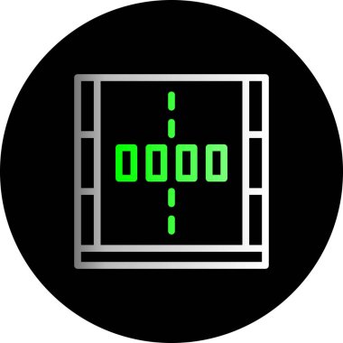 seo modern simgesinin vektör illüstrasyonu