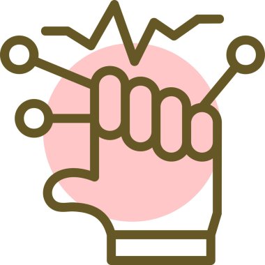 Eldiven simgesinde elini kaldır