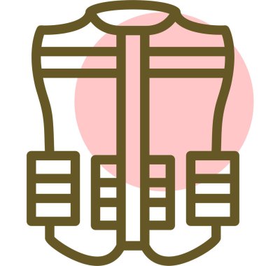 Fener modern simgesi, vektör illüstrasyonu