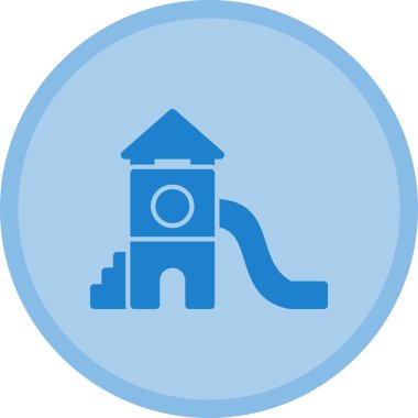 Modern binanın vektör illüstrasyonu