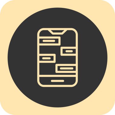 seo modern simgesinin vektör illüstrasyonu