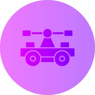 Modern otomatik simgenin vektör illüstrasyonu