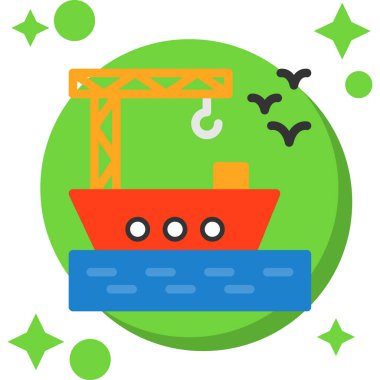 gemi ve tekne vektör tasarımı