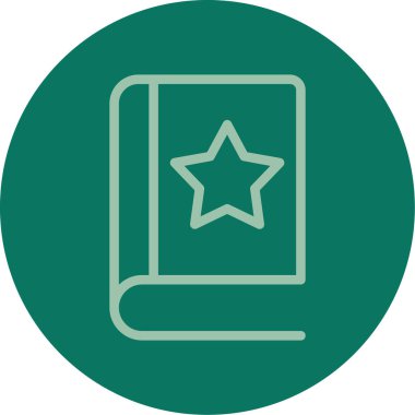 Modern simgenin vektör illüstrasyonu