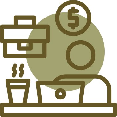 para simgesi vektör illüstrasyonu