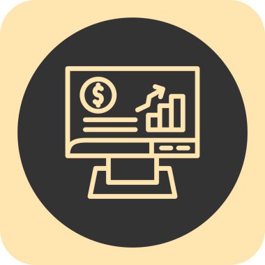 seo modern simgesinin vektör illüstrasyonu