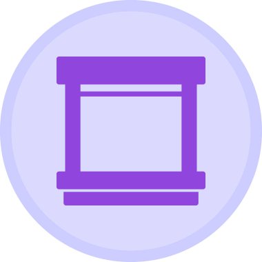 Modern b 'nin vektör illüstrasyonu eksik simgesi