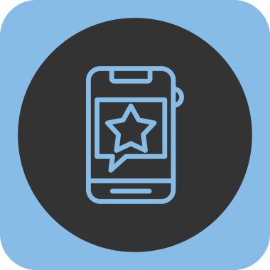 akıllı telefon simgesi vektör illüstrasyonu