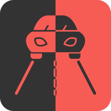 Kamera. Web simgesi basit illüstrasyon