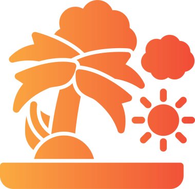 Bir ağacın arka planının vektör çizimi