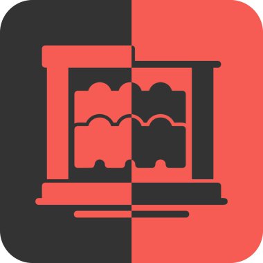 Modern b 'nin vektör illüstrasyonu eksik simgesi