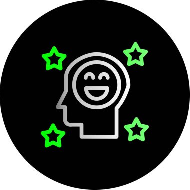 vector smile icon illustration