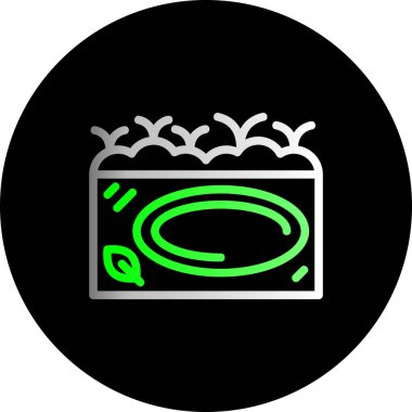 Benzersiz para vektör simgesi