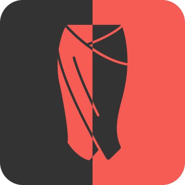 Kumaş simgesi. vektör illüstrasyonu