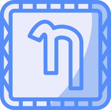 Modern yolun vektör illüstrasyonu