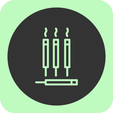 vektör barbekü simgesi