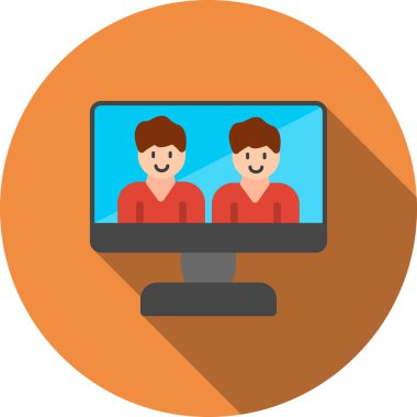 İnsan simgesinin vektör illüstrasyonu