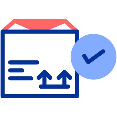 Moda biçimi izole edilmiş arkaplanda simgeyi kontrol et