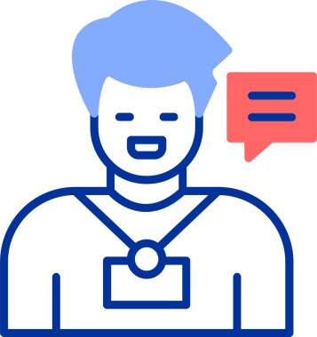 Müşteri Hizmetleri. Vektör illüstrasyonu