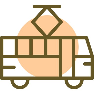 - Araba. Web simgesi basit illüstrasyon