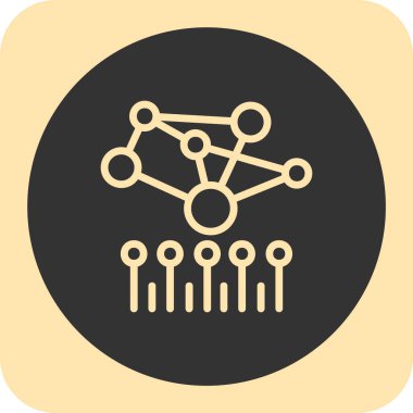 seo modern simgesinin vektör illüstrasyonu