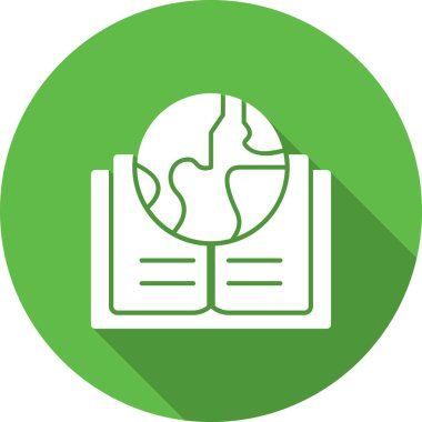 Eğitim simgesinin vektör illüstrasyonu