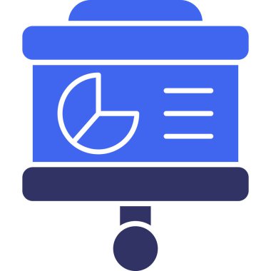 Analiz çizelgesi simgesi - taslak biçimi