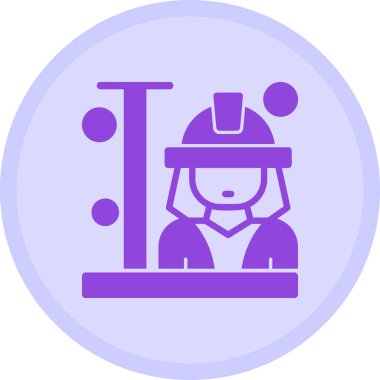 Şapkalı bir kadının vektör çizimi