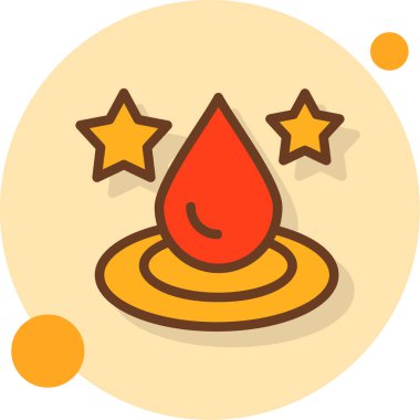 Mum simgesi, vektör illüstrasyonu, beyaz arkaplanda