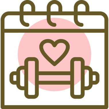 Modern simgenin vektör illüstrasyonu