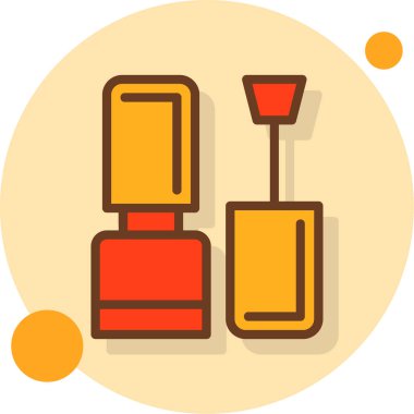 alkol şişesi düz stil içki ikonu