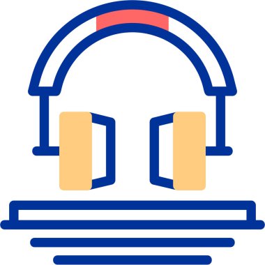 Modern simgenin vektör illüstrasyonu