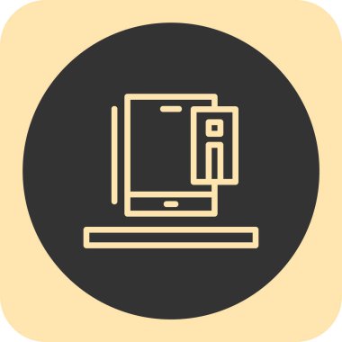 bilgisayar vektör illüstrasyonu