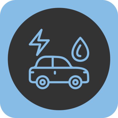 araba sigortası ikonu vektör illüstrasyonu