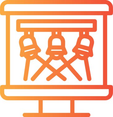 bbq yemek simgesini ana hatlarıyla barbekü yap