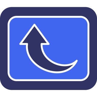 Simgeyi tazele, vektör illüstrasyonu