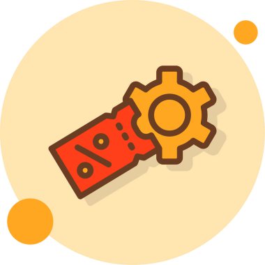 seo modern simgesinin vektör illüstrasyonu