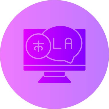 seo modern simgesinin vektör illüstrasyonu