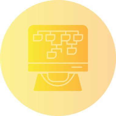 seo modern simgesinin vektör illüstrasyonu