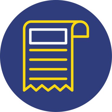 Modern simgenin vektör illüstrasyonu