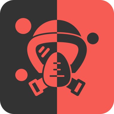 Robot simgesinin vektör illüstrasyonu