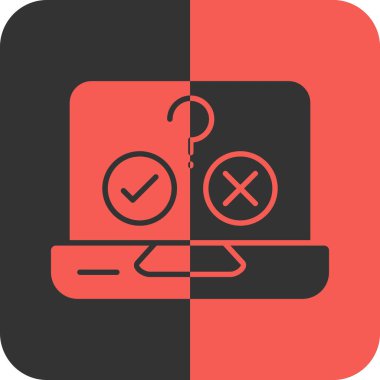 kontrol listesi simgesi, vektör illüstrasyonu